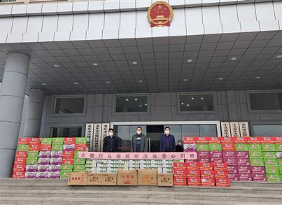 紧迫捐赠抗疫物资，，，，，彰显企业责任继续