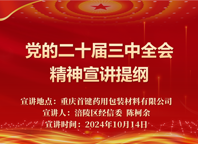 金沙8888js党支部组织开展党的二十届三中全会精神主题党日学习活动